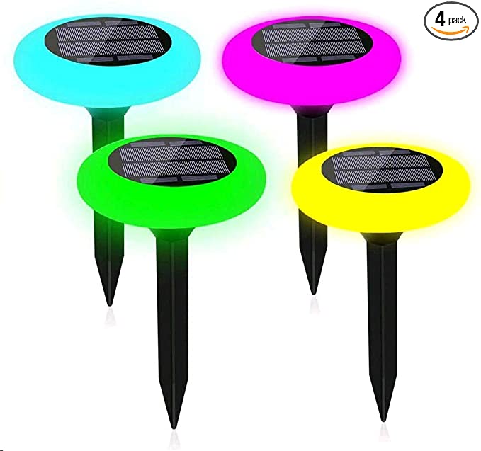 Solar 7 color LED  Light
