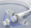 3 in 1 Rotating Magnetic Charging Cable