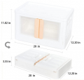 Collapsible Storage Container with Wheels