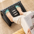 Adjustable Foot Rest with Massage Roller