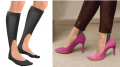 No-Show Knee High Compression Socks