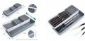 Expandable Knife Drawer  Organizer Tray