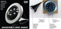 Set of 4 Swivel Disk Light