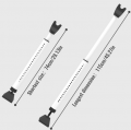 Adjustable Door Security Bar
