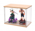 Stackable Storage Plastic Box with Wooden Base