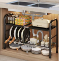  Multi-Use Kitchen Under Sink Organizer  (1 Layer)