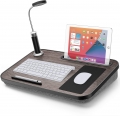 Portable Lap Desk with LED Light