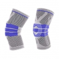 Silicone anticollision knee brace