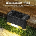 5PK Solar Deck Lights