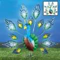 Peacock Solar Light Stake
