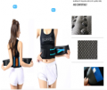 Bamboo Charcoal Self-heating Thermal Pressure Magnet Waist Belt